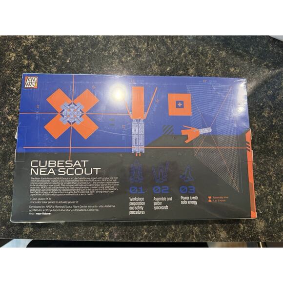 Near Earth Asteroid Scout Model Educational STEM & Electrical Engineering Kit - Picture 3 of 6